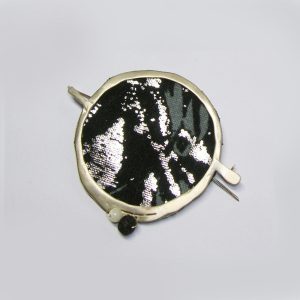 Round  Black and Silver - Image 2